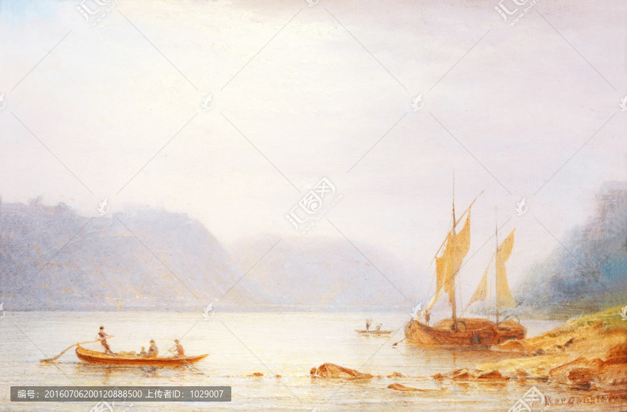 威尼斯風(fēng)景油畫