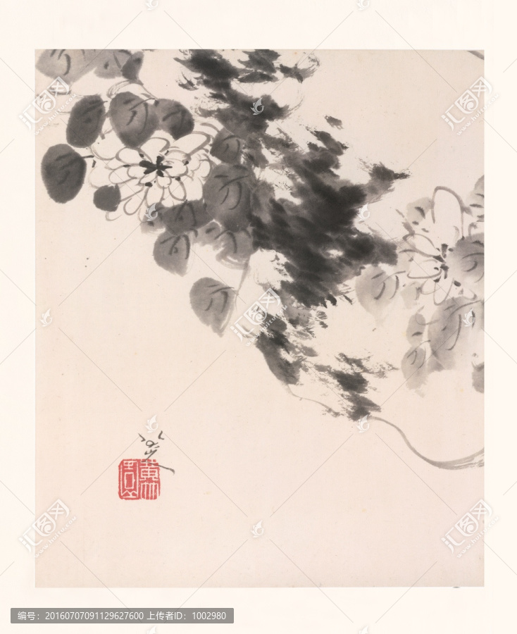 朱耷國畫,國畫花鳥（合層）