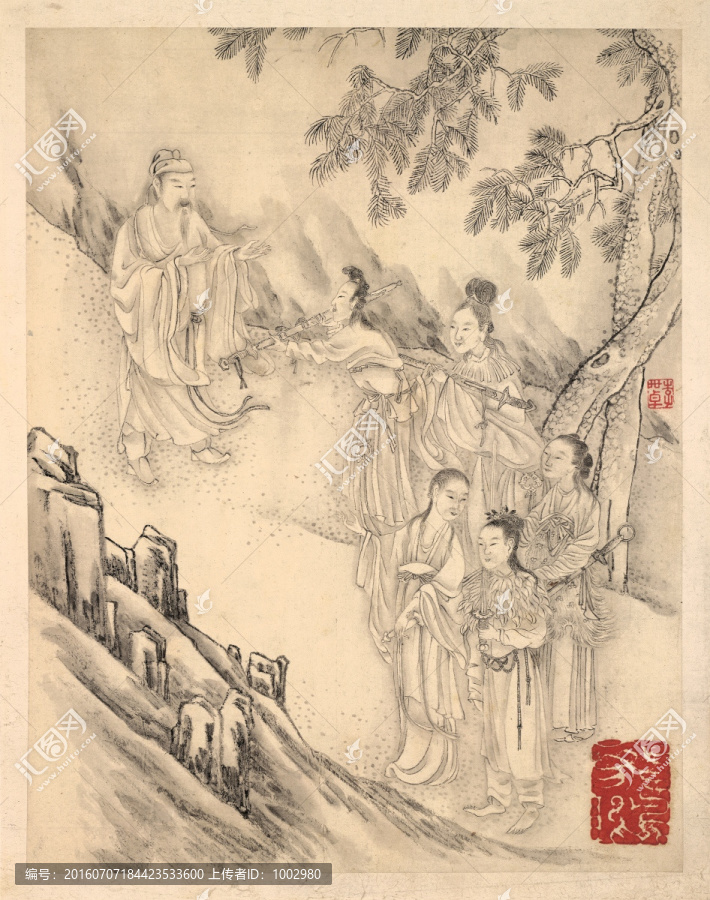 中國歷代名畫,國畫人物
