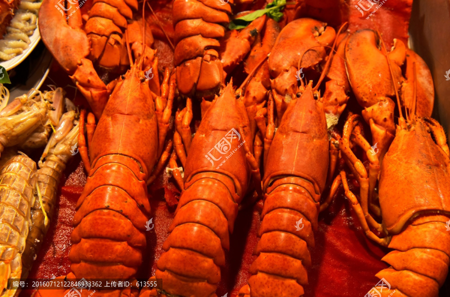 台湾美食,烤龙虾