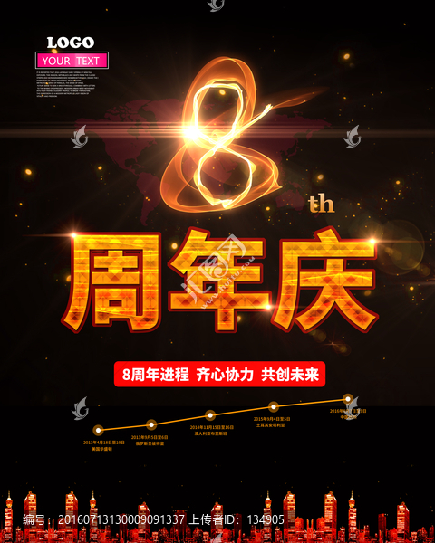 8周年