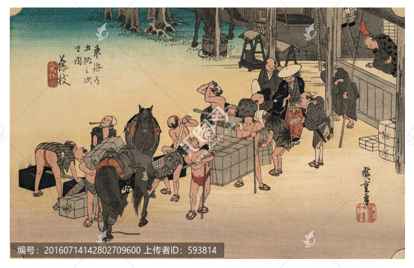 浮世繪名畫,浮世繪風(fēng)景畫