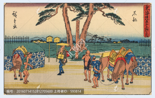 浮世繪名畫,浮世繪風(fēng)景畫