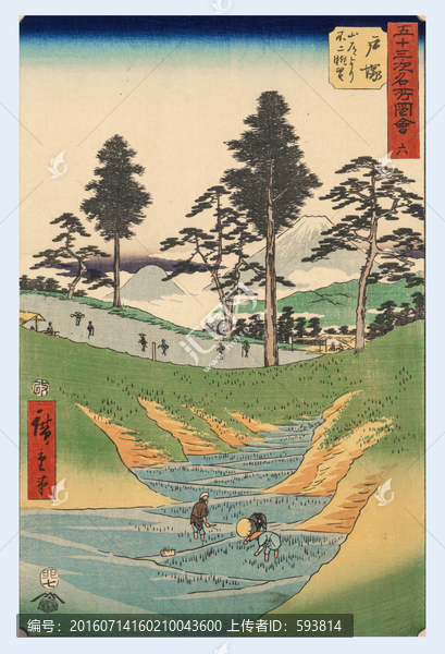 浮世繪名畫,浮世繪風景畫