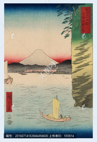 浮世繪名畫,浮世繪風(fēng)景畫