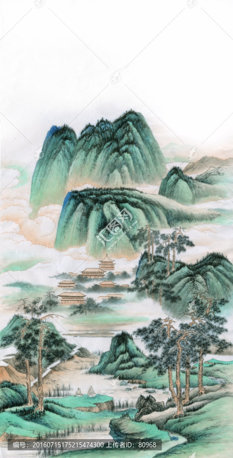 青綠山水