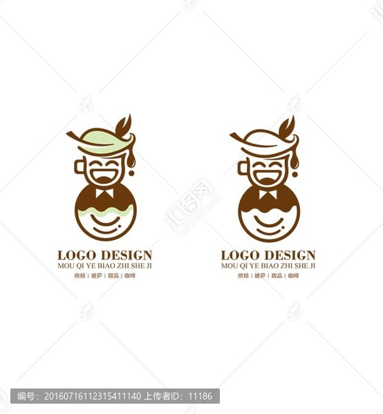 咖啡烘焙蛋糕西餐LOGO