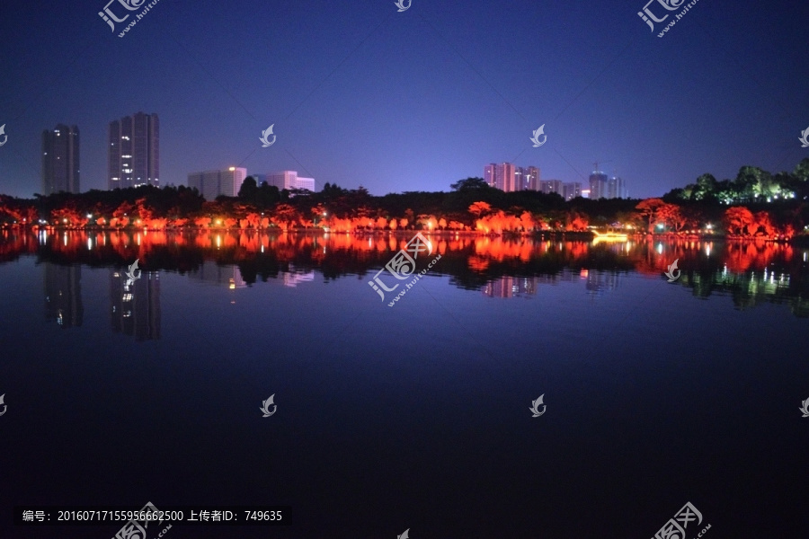 佛山千灯湖夜景