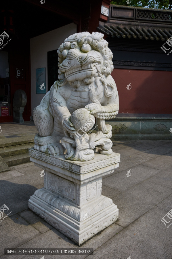 钱王祠,杭州,石狮