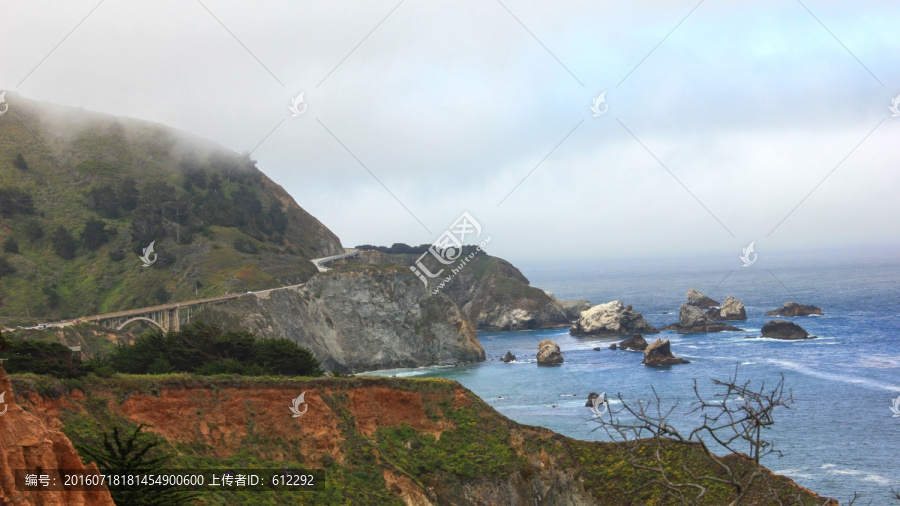 海边,沿海公路,海边风景