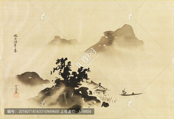 日本山水風(fēng)景畫,高清品質(zhì)