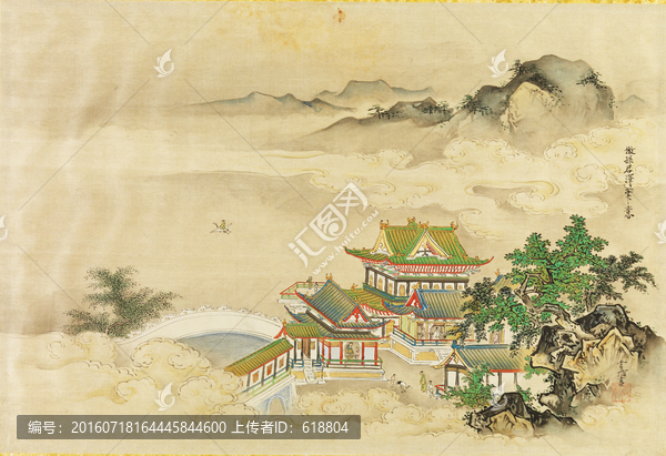 日本山水風(fēng)景畫,高清品質(zhì)