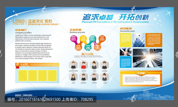 企業(yè)文化展板背景