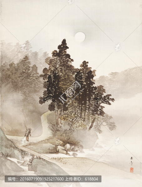 日本山水風景畫,畫廊品質(zhì)