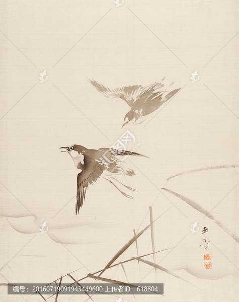 日本花鳥(niǎo)裝飾畫(huà),畫(huà)廊品質(zhì)