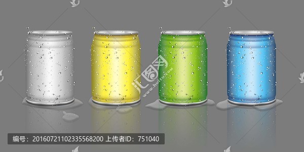 彩色易拉罐樣機(jī)（分層）