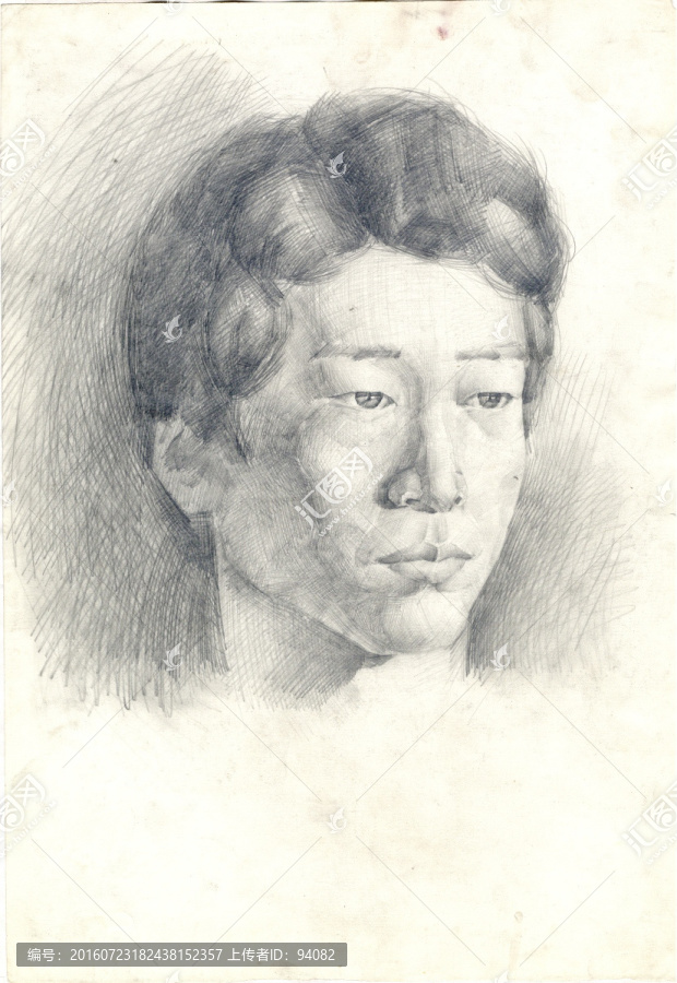 素描,人物