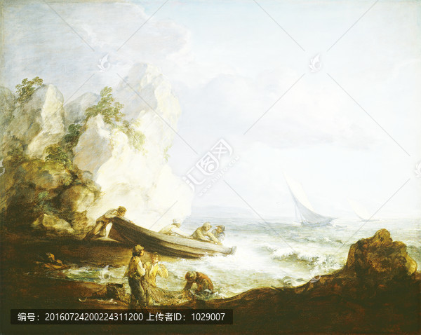 歐美風(fēng)景油畫,庚斯博羅作品