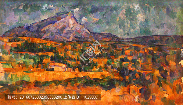 田園風(fēng)景印象畫,法國尚塞作品