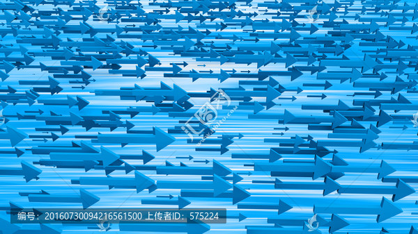 3D動感箭頭