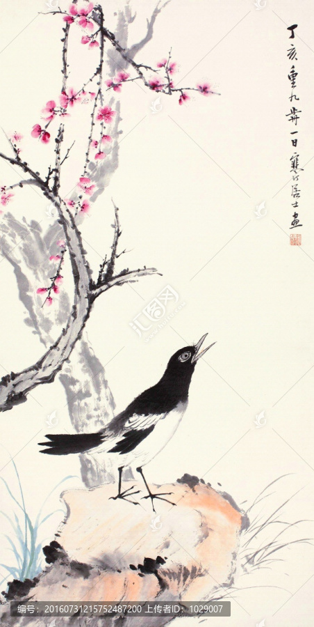 中式花鳥國(guó)畫