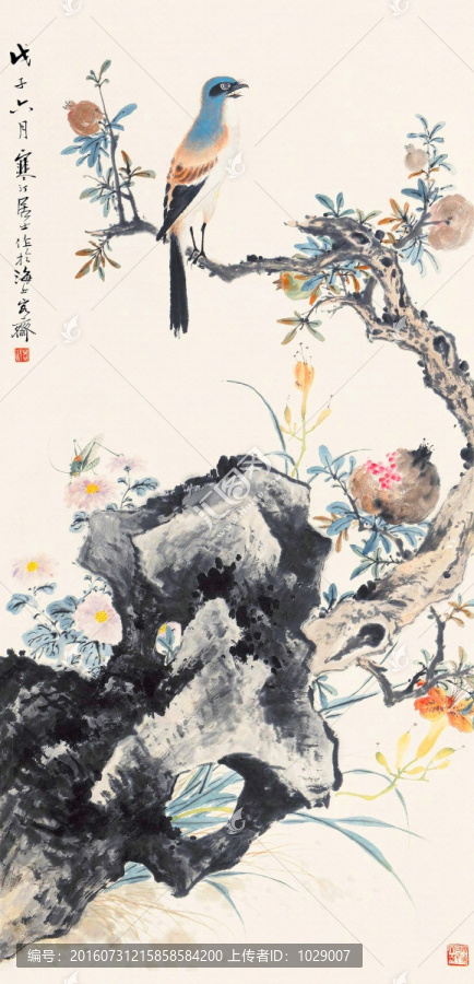 中式花鳥圖