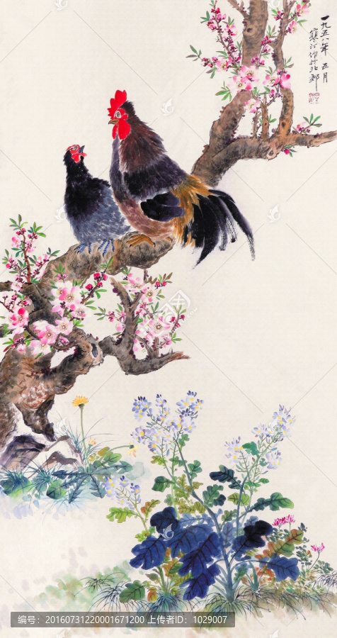 中式花鳥國(guó)畫