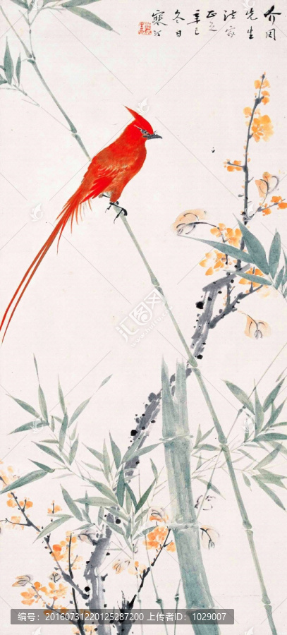 中式花鳥國畫