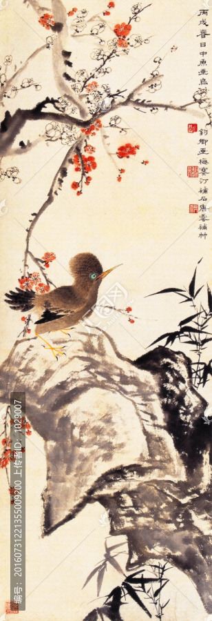中式花鳥國畫