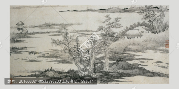 國畫風(fēng)景
