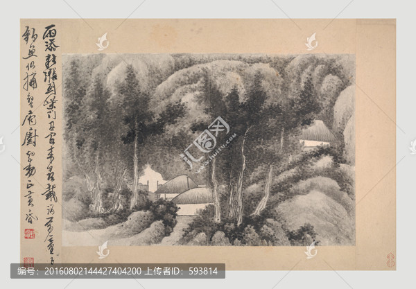 國畫風(fēng)景