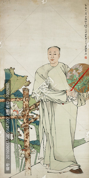 任伯年,寫于碧桐書院