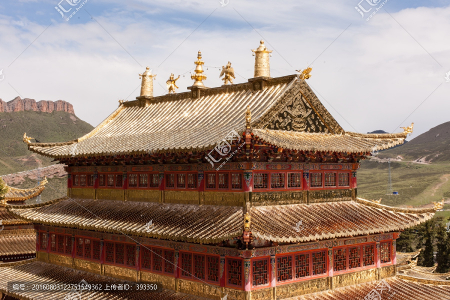 郎木寺,金頂,宗喀巴大殿