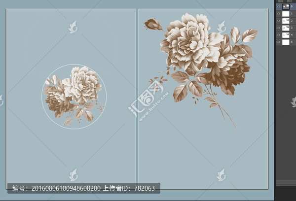 高清分色,書皮,封面,花卉