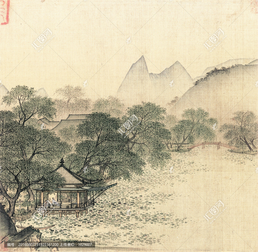 山水風景畫,宋代,馬遠