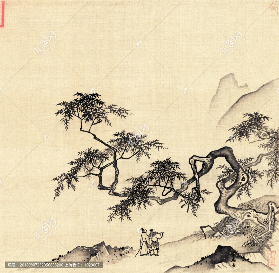 山水風景畫,宋代,馬遠