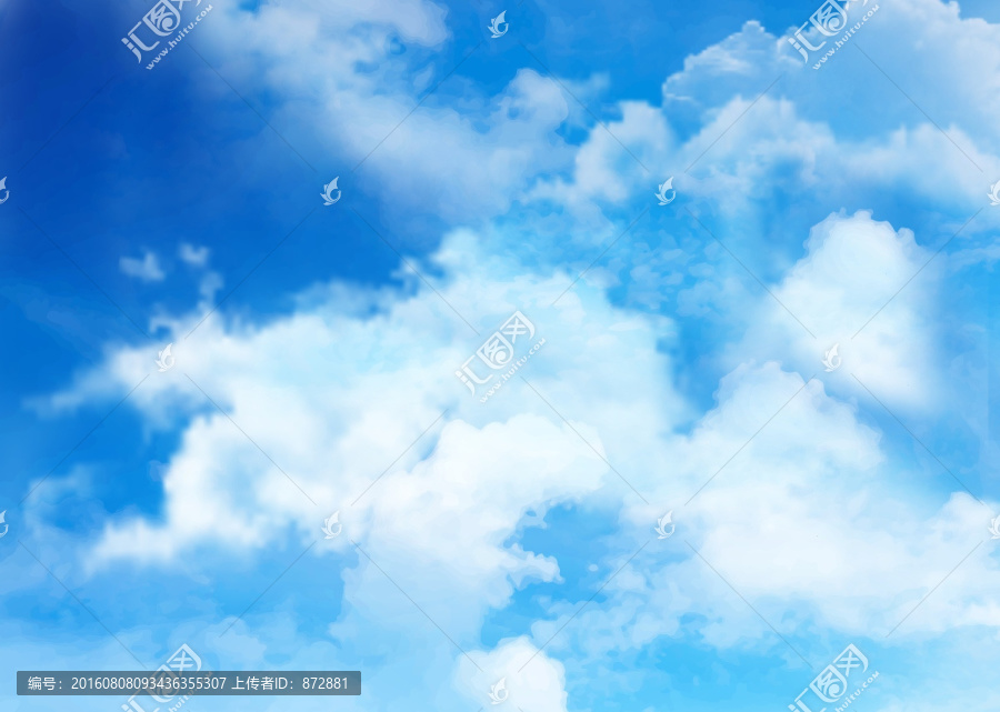晴朗天空,藍(lán)天白云