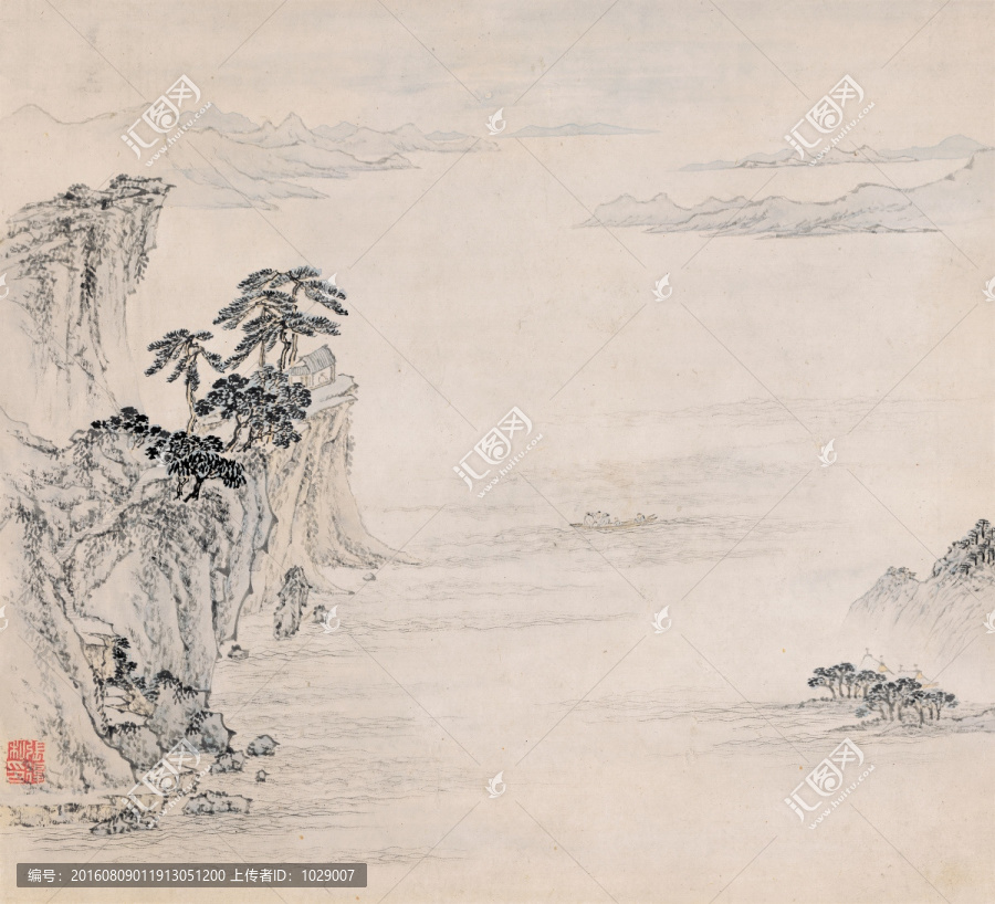 瀟湘八景,明代,張復