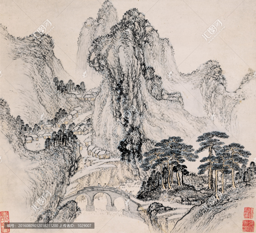 瀟湘八景,明代,張復(fù)