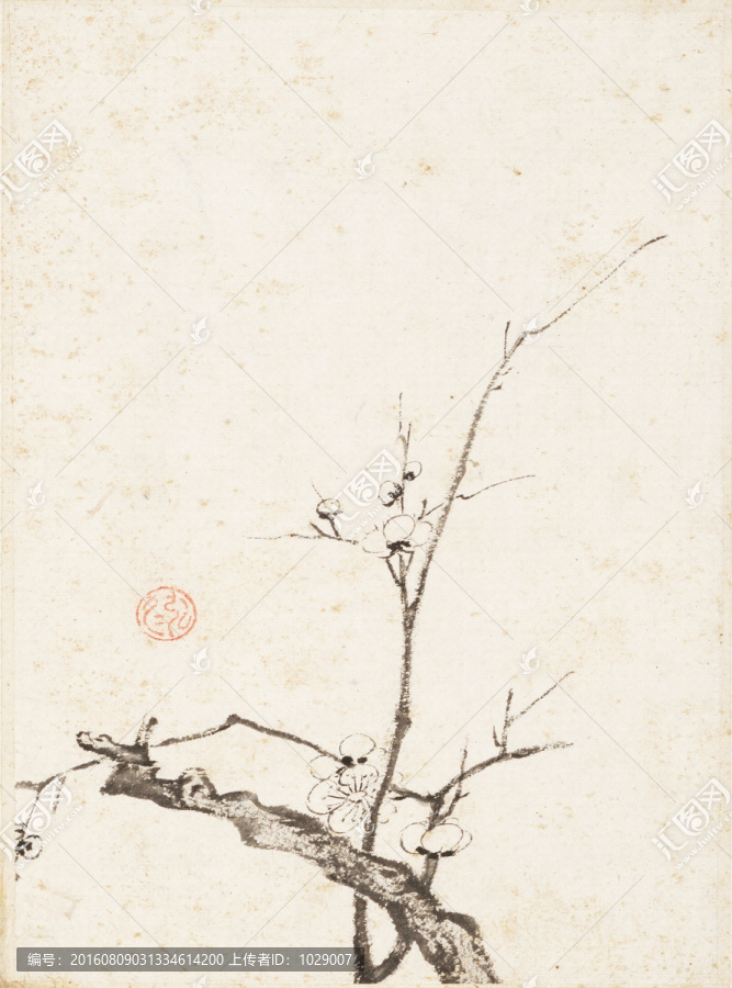 水墨山水風景國畫