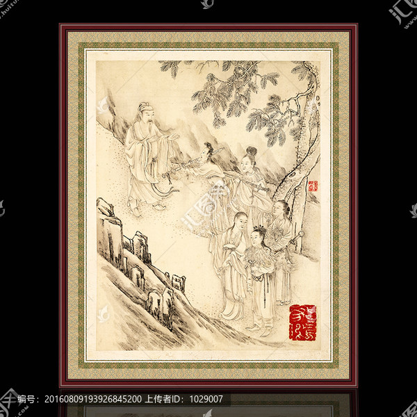 逍遙勝跡圖,清代,李世倬