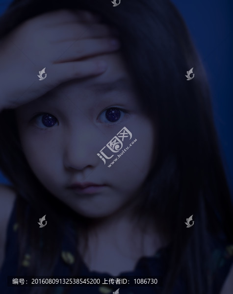 數(shù)碼合成,超現(xiàn)實兒童攝影,星月