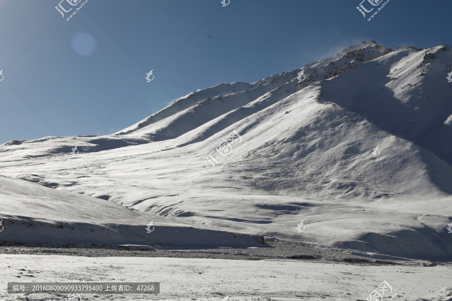 中国甘肃祁连雪山自驾游