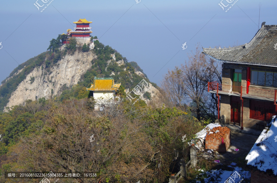 西安南五台景区风光