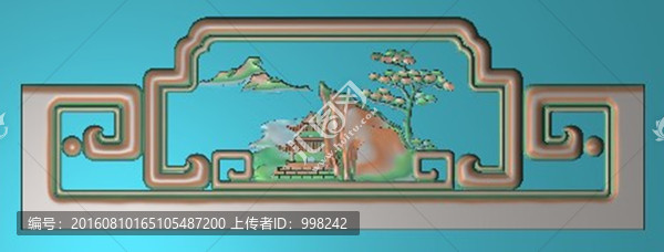 沙發(fā)靠頭山水下板