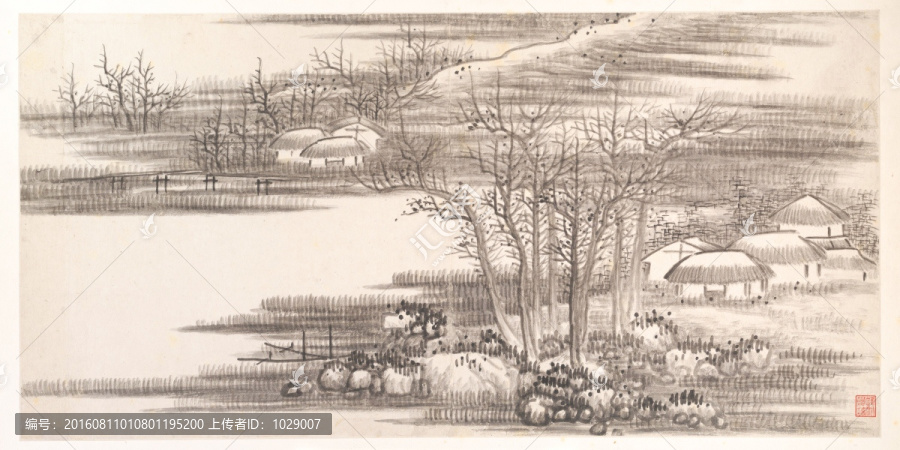 國畫山水,高清大圖