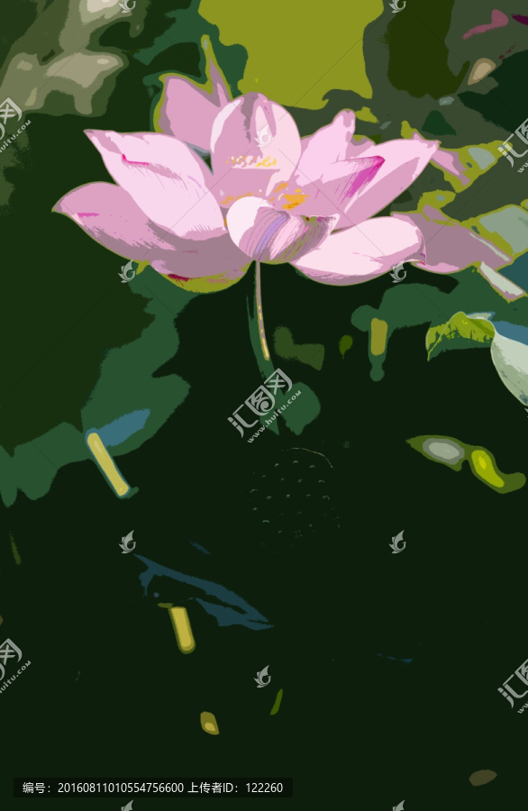 荷花,荷葉