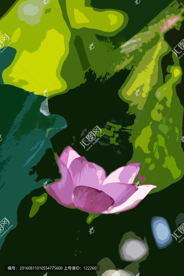 荷花,荷葉