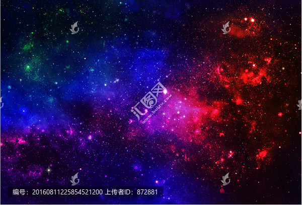 多彩星空