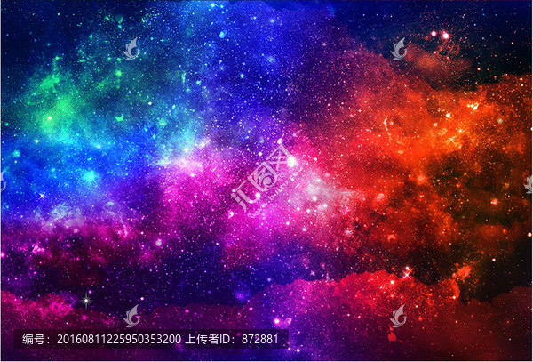 多彩星空